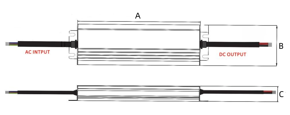 Alimentation 12V IP67 200W
