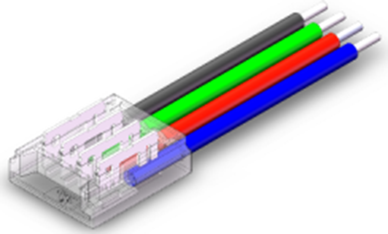 Connecteur Rapide RGB 10 mm