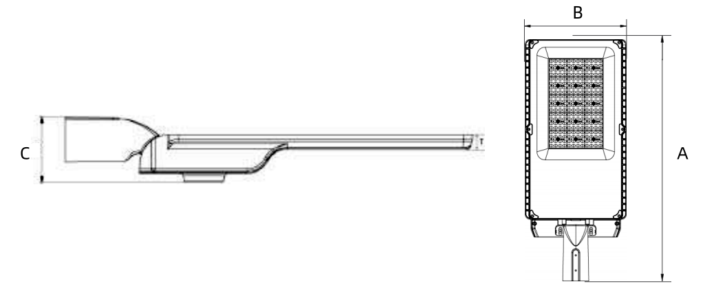 Eclairage Public 50W