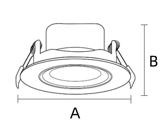 Spot Orientable Dimmable